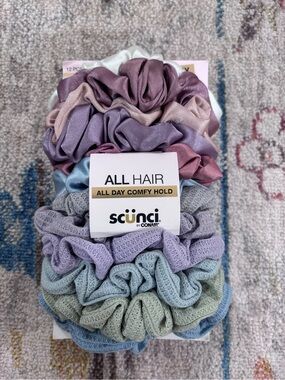 New Pastel Mixed Scrunchie Set - Lavender, Lilac & Mint